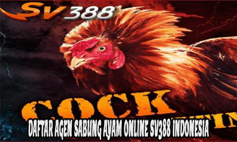 Daftar Agen Sabung Ayam Online SV388 Indonesia